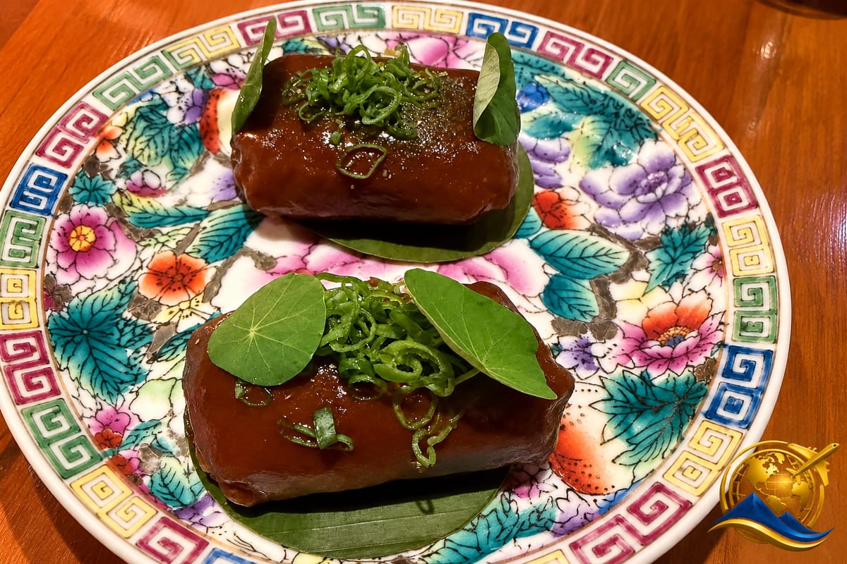 A plated dish from Esquina Común or Gaba